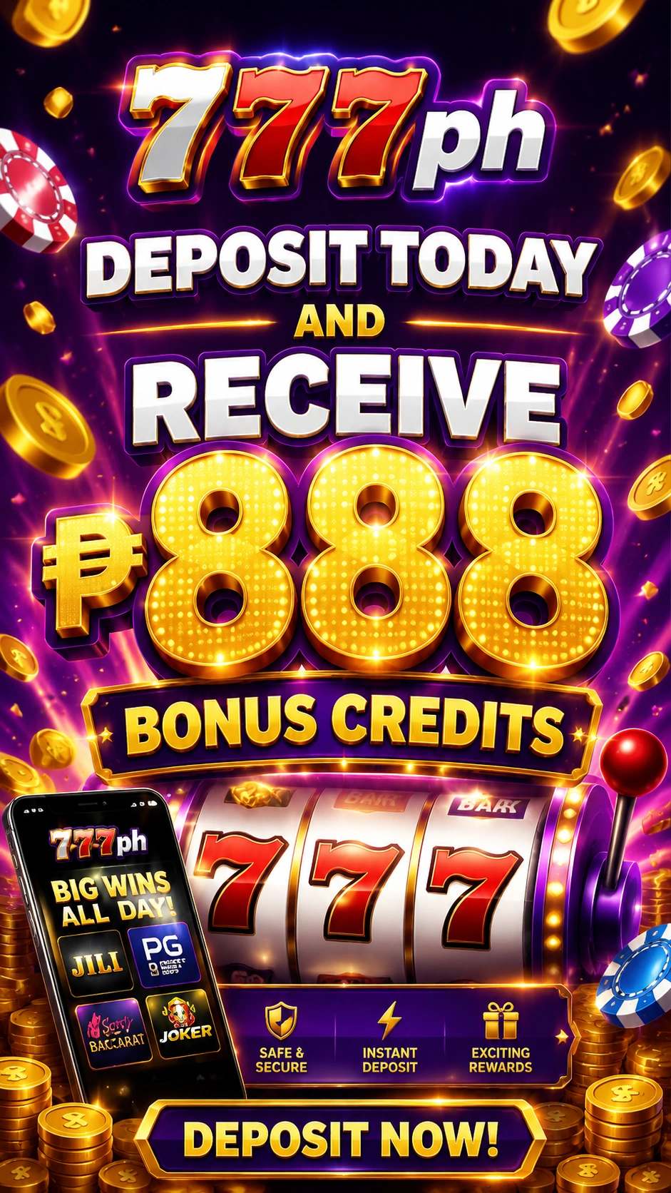 VIP77 mobile and payment visual