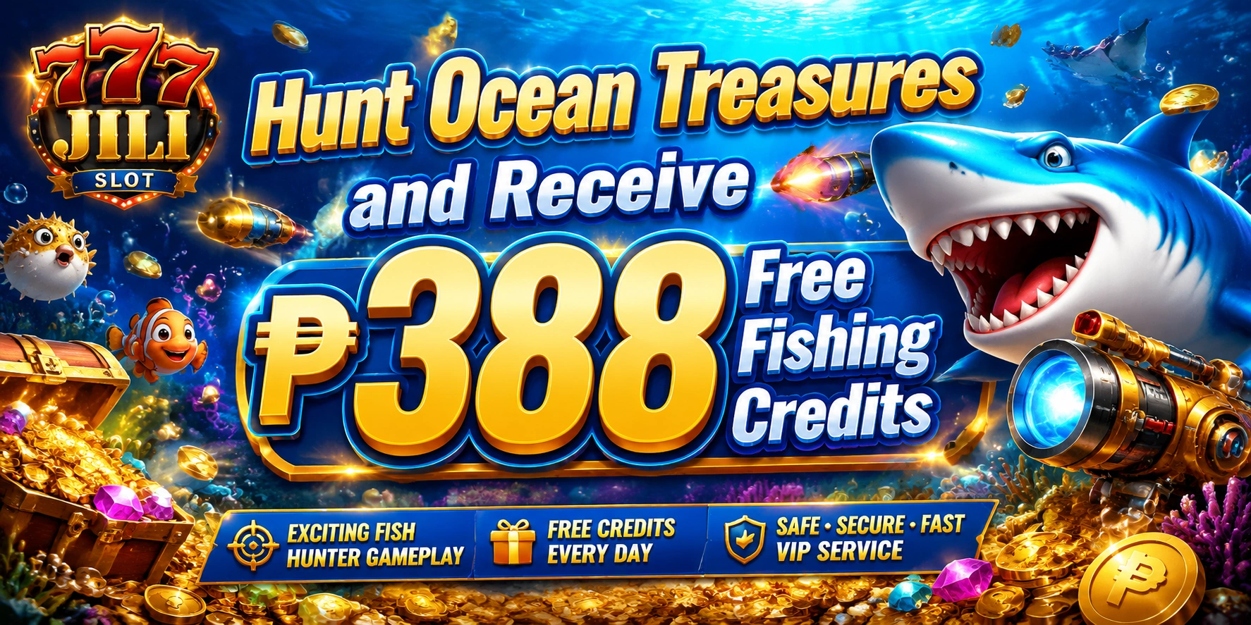 Fishing game action screenshot