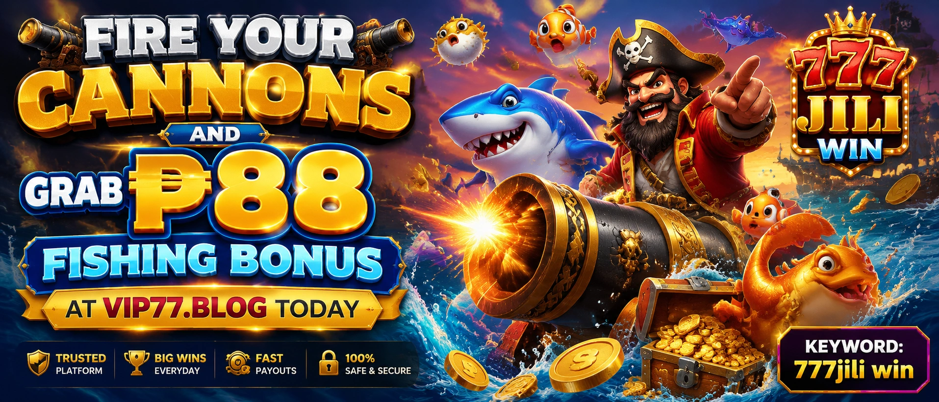 Fishing game action screenshot