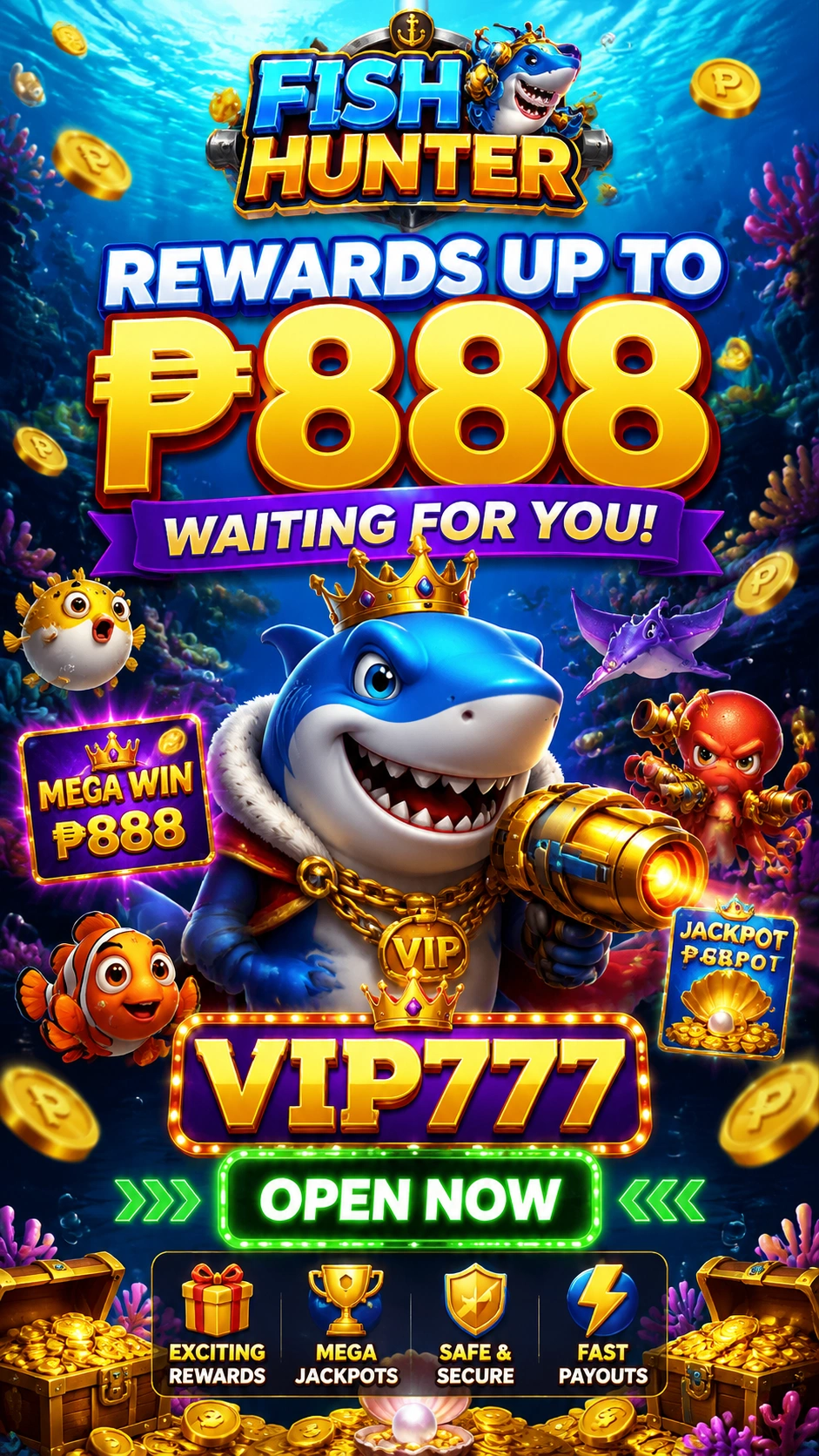 Fishing game lobby preview