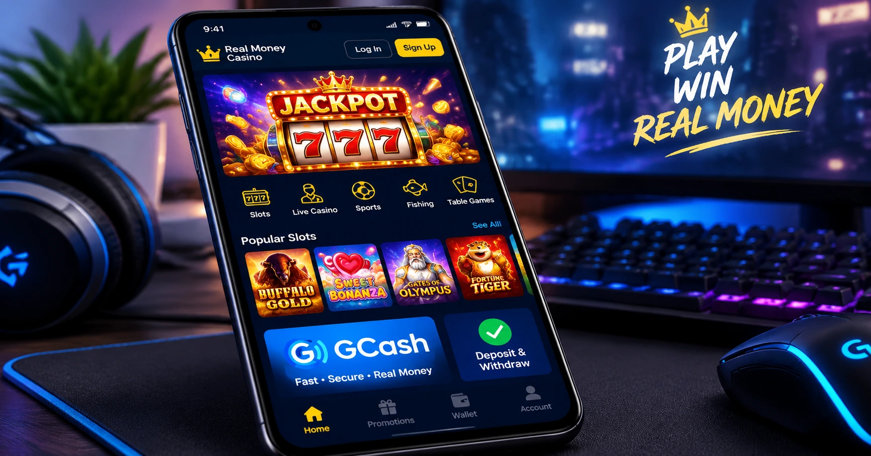 Experience Seamless Gaming with Real Money Casino Android App GCash - image 1 Experience Seamless Gaming with Real Money Casino Android App GCash - image 1